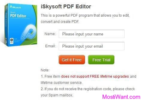 iskysoft pdf editor free